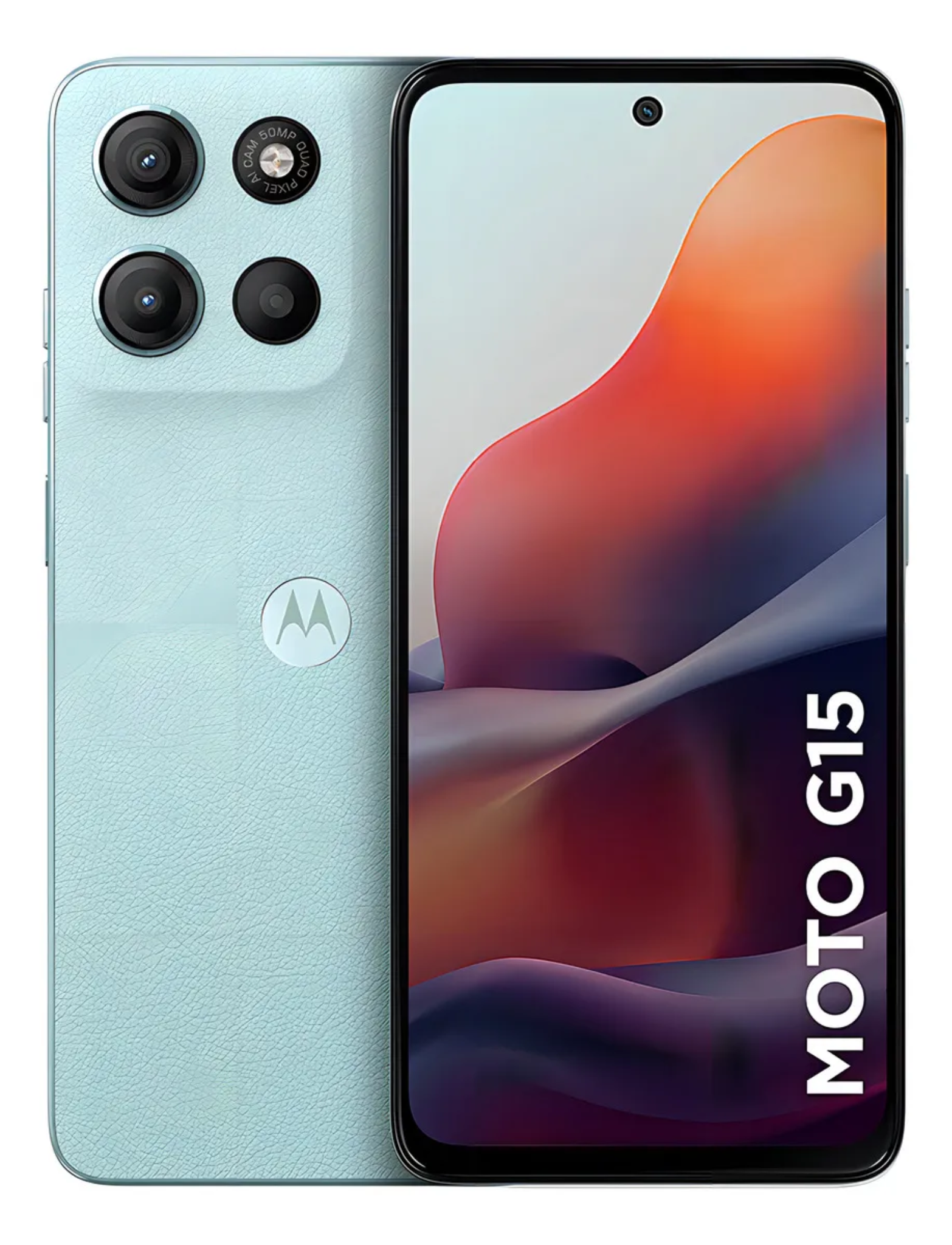 Smartphone Motorola Moto G15 128GB Azul Claro