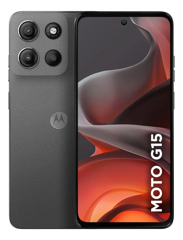 Smartphone Motorola Moto G15 256GB Grafite