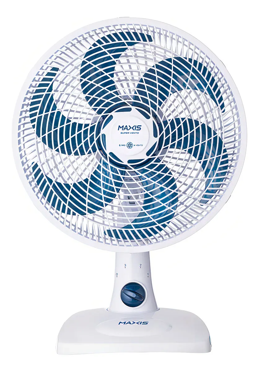 Ventilador Maxis V‑30 MX‑W 30cm Branco