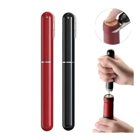 Abridor de Vinho Pneumático Inox